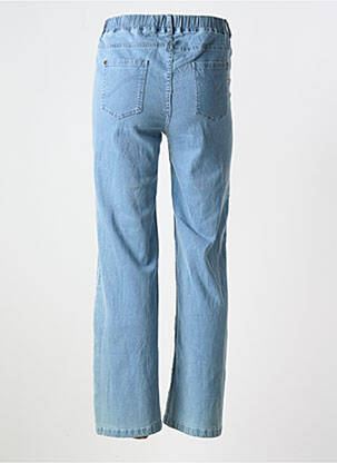 Jeans coupe droite stretch taille normale bleu AGATHE & LOUISE femme