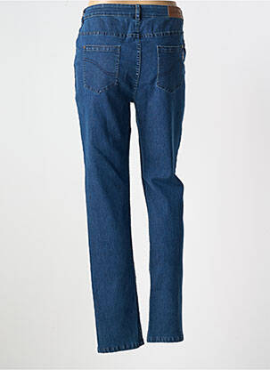 Jeans coupe slim tissage brut taille normale bleu AGATHE & LOUISE femme