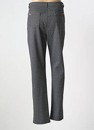 Pantalon slim taille élastique taille normale noir TINTA femme
