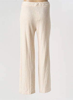 Pantalon droit taille normale taille normale beige TINTA femme