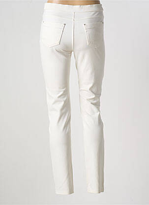 Pantalon slim taille élastique taille normale beige BARILOCHE femme