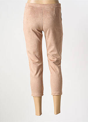 Pantacourt stretch taille normale beige ZEPELINE femme