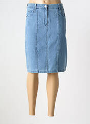 Jupe mi-longue bleu AGATHE & LOUISE pour femme seconde vue