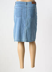Jupe mi-longue bleu AGATHE & LOUISE pour femme seconde vue