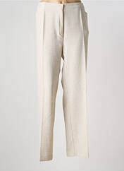 Pantalon droit beige KARELIA pour femme seconde vue