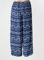 Pantalon large bleu AGATHE & LOUISE pour femme seconde vue