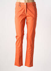Pantalon slim orange AGATHE & LOUISE pour femme seconde vue