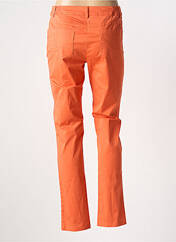 Pantalon slim orange AGATHE & LOUISE pour femme seconde vue