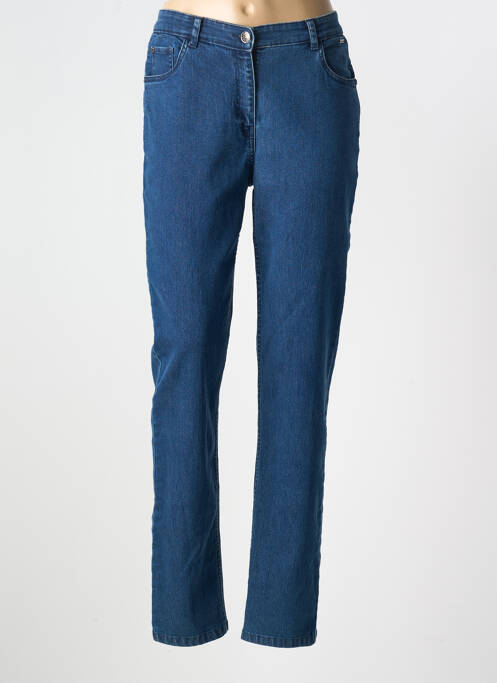 Jeans coupe slim bleu AGATHE & LOUISE pour femme