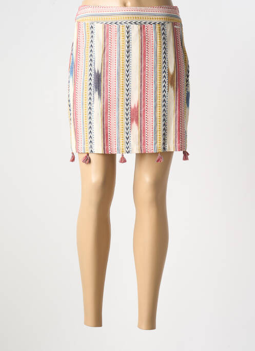 Jupe courte jaune AGATHE & LOUISE pour femme