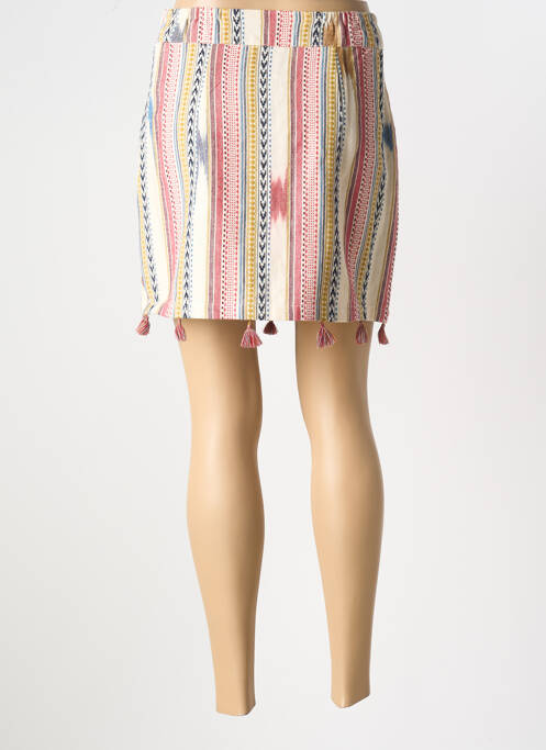 Jupe courte jaune AGATHE & LOUISE pour femme