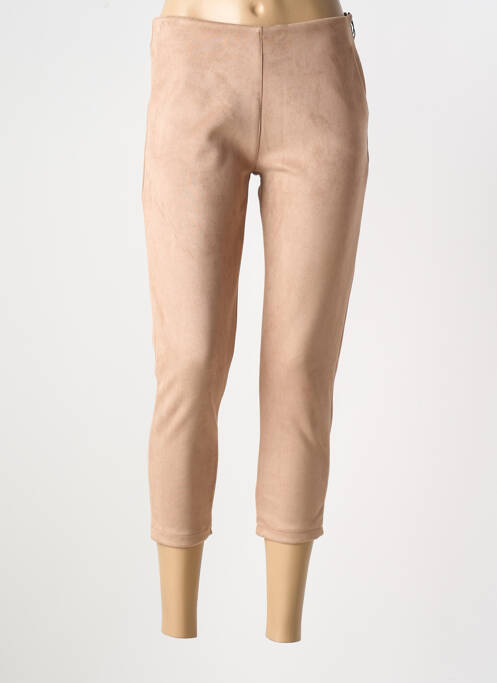 Pantacourt beige ZEPELINE pour femme