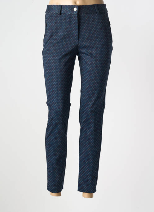 Pantalon 7/8 bleu BARILOCHE pour femme