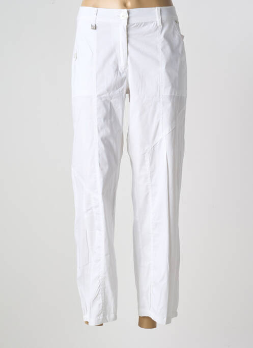 Pantalon droit blanc AGATHE & LOUISE pour femme