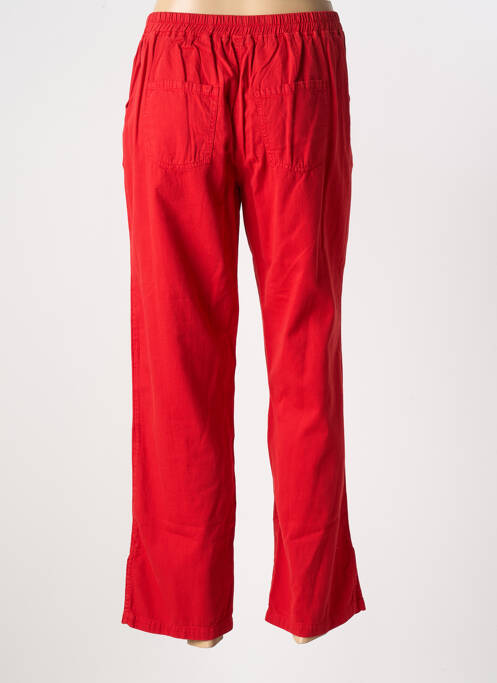 Pantalon droit rouge AGATHE & LOUISE pour femme