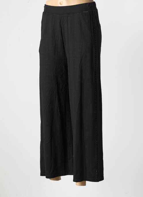 Pantalon large noir AGATHE & LOUISE pour femme
