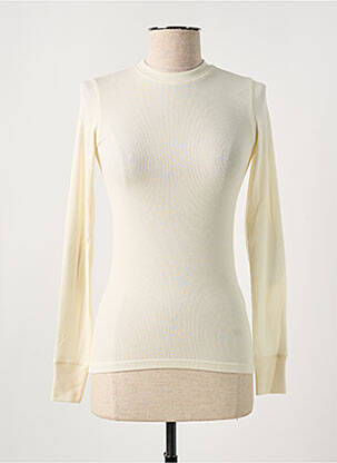 T-shirt manches longues manches longues beige RALPH LAUREN femme