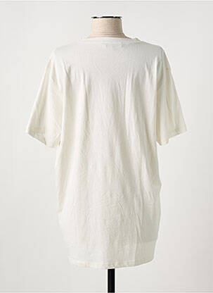 T-shirt coupe droite manches courtes beige BARBARA BUI femme