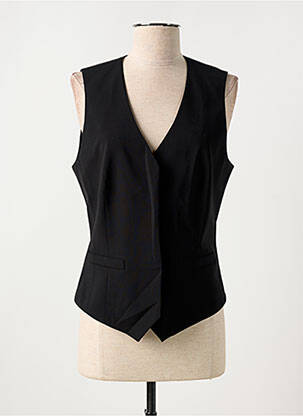Gilet sans manche poches noir BARBARA BUI femme