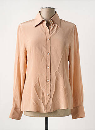 Chemisier coupe cintrée manches longues orange BARBARA BUI femme