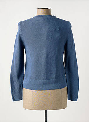 Gilet manches longues stretch bleu FABIANA FILIPPI femme