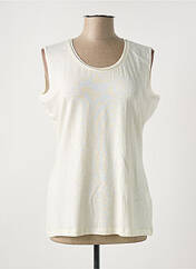 Débardeur beige FABIANA FILIPPI pour femme seconde vue