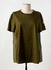 T-shirt vert MONCLER pour femme seconde vue