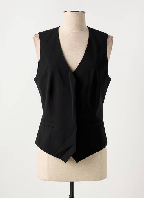 Gilet sans manche poches noir BARBARA BUI femme