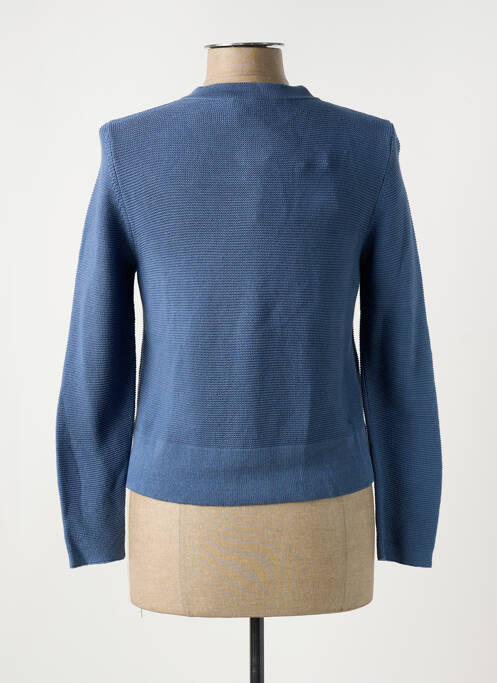 Gilet manches longues stretch bleu FABIANA FILIPPI femme