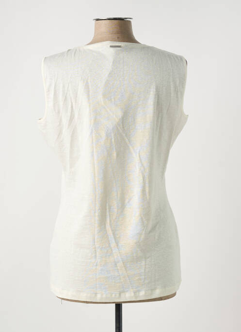 Débardeur beige FABIANA FILIPPI pour femme