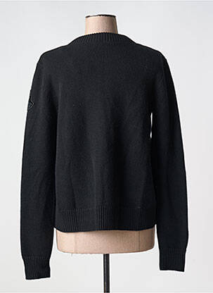 Doudoune manches longues sans capuche noir MONCLER femme