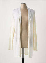 Gilet manches longues manches longues blanc GIANT femme