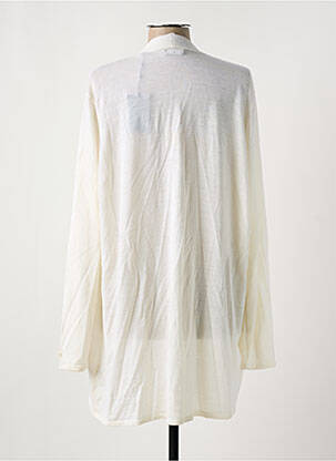 Gilet manches longues manches longues blanc GIANT femme