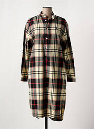 Robe mi-longue manches longues manches longues noir RALPH LAUREN femme