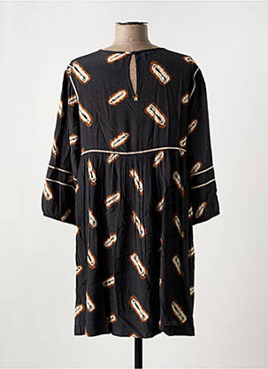 Robe courte manches longues manches longues noir BA&SH femme