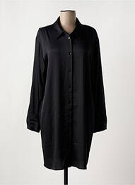 Robe mi-longue manches longues manches longues noir BA&SH femme