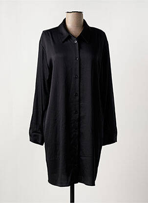 Robe mi-longue manches longues manches longues noir BA&SH femme