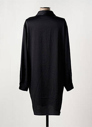 Robe mi-longue manches longues manches longues noir BA&SH femme