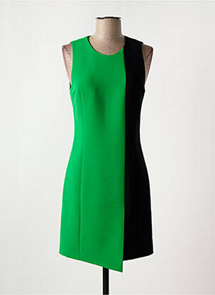 Robe courte sans manche sans manche vert BARBARA BUI femme