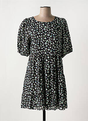 Robe courte manches courtes manches courtes noir BA&SH femme