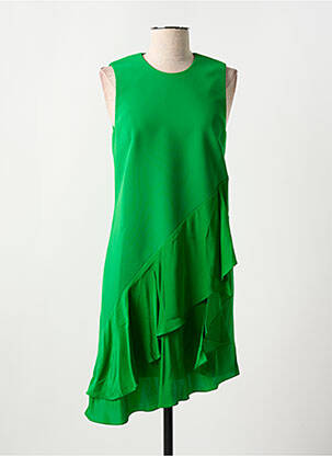 Robe mi-longue sans manche sans manche vert BARBARA BUI femme