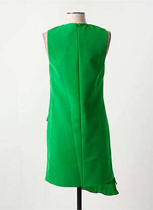 Robe mi-longue sans manche sans manche vert BARBARA BUI femme