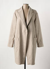 Manteau long beige FABIANA FILIPPI pour femme seconde vue