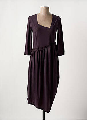 Robe longue marron MARITHE & FRANCOIS GIRBAUD pour femme