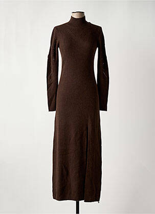 Robe pull marron BA&SH pour femme