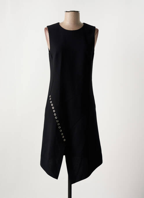 Robe mi-longue sans manche sans manche noir BARBARA BUI femme