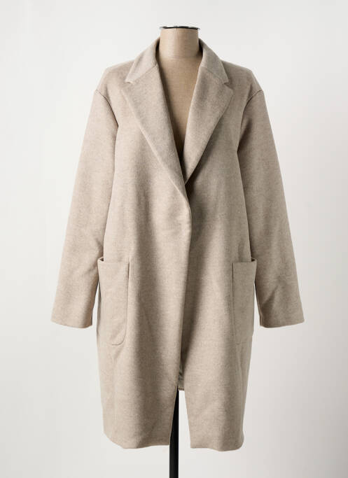 Manteau long beige FABIANA FILIPPI pour femme