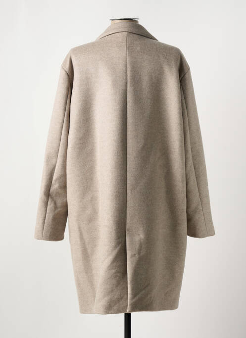 Manteau long beige FABIANA FILIPPI pour femme