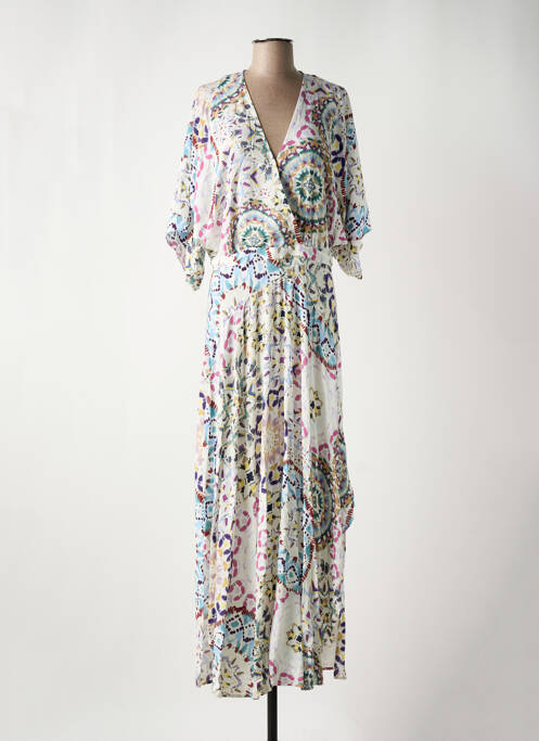 Robe longue blanc BA&SH pour femme