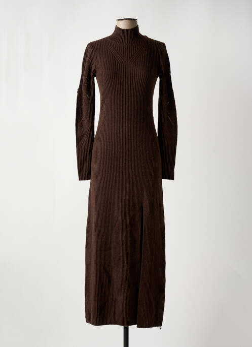 Robe pull marron BA&SH pour femme
